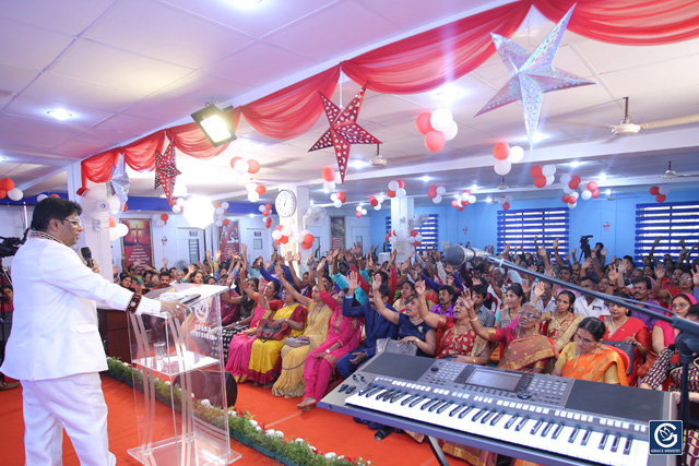 Grace Ministry celebrated the festival of Christmas 2018 with pomp and grandeur on Friday, December 14, 2018, at it's Prayer Center in Balmatta, Mangalore.